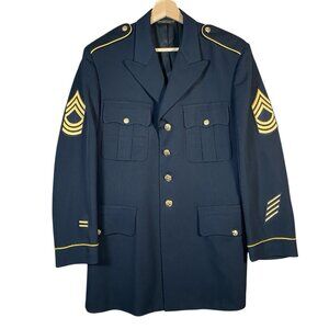 Marlow White US Army Dress Uniform Coat Master Sergeant E-8 Iraq Era ASU Men 42L